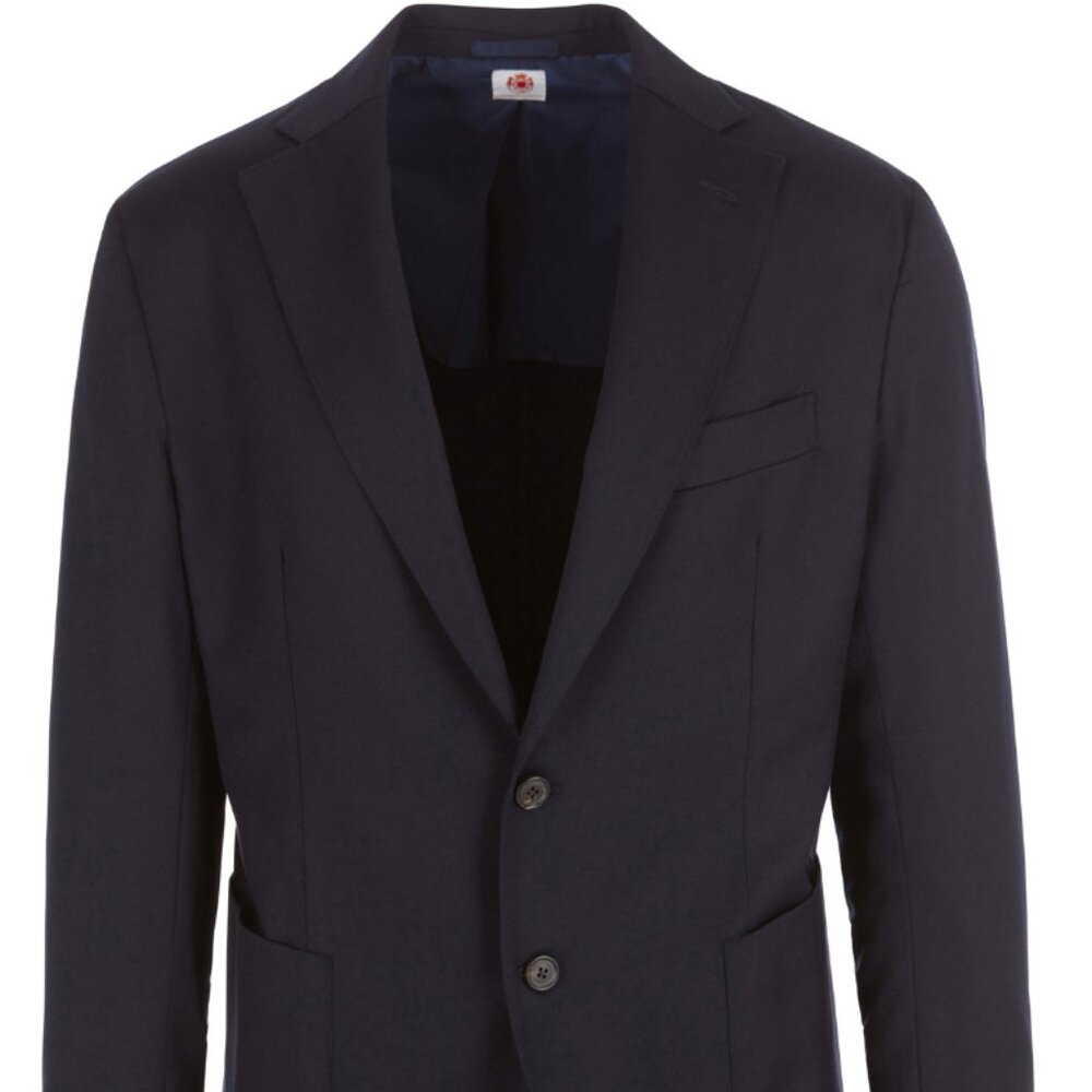 Giacca Destutturata (Unstructured Jacket) in Navy
